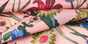 Printed Silk Fabric