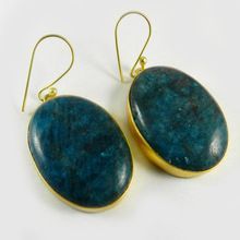 Neon Apatite Earring