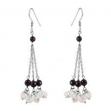 Intrigante!! 925 Sterling Silver Garnet