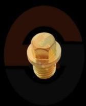 Brass Flanged Hex Head Stop Plug