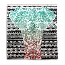 Blue Peacock Mandala Cotton Topper Casual Wear Dress Short Kurti