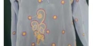 KIA Lavender GeorgetteTop