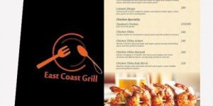 Menu Card Printing Services