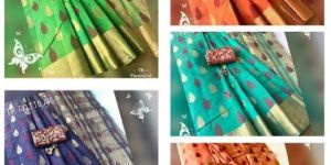 TK-TILAK Dhupion Silk Saree