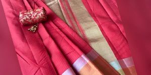 TK-URVASHI Dhupion Silk