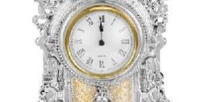 Silver Vintage Clock