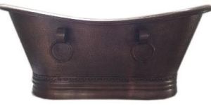 Copper Bathtub Full Antique with Handle