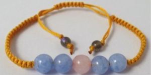 Handmade Macrame Bracelet with Natural Stone