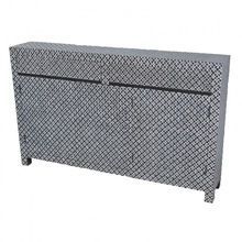 Modern Pandora Bone Inlay Black Sideboard