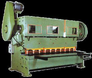 Over Crank Guillotine Shearing Machine