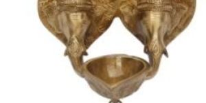 Brass Oil Lamp