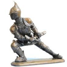 Bronze Sculpture of Soldier Figurine