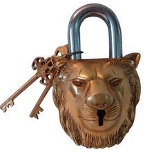 Lion Shape Door Pad Lock