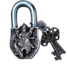 Pad Lock with Goddess Saraswati