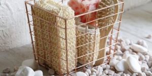 Steel Basket Holder