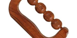 Wooden Handheld Foot Roller