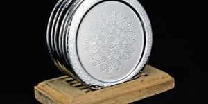 Wood Coasters Design with Stand