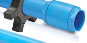 UPVC RISER PIPE WITH HEAVY DUTY PVC COUPLING (3 PC COUPLER)