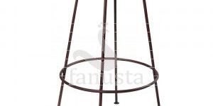Bar Stool with Copper Finish Legs