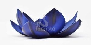 Iron Lotus Tealight Holder