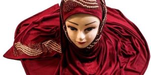Justkartit Maroon Color Soft Hosiery Cotton Hijab Dupatta