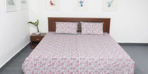 Pure Cotton Fabric Designer Printed Double Bed Sheet VIDBS9022