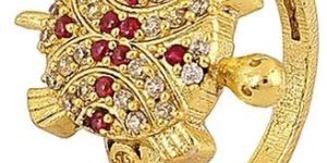 Gold Turtle Ring