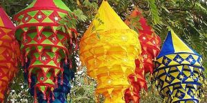 Handcrafted Fabric Decorative Lanterns