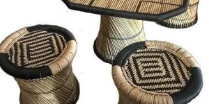 Bamboo Mudda Stool