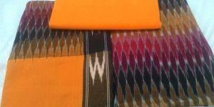 Ikat Cotton Dress Material