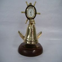 Hanging Bell and Wooden Base