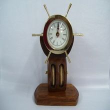 Marine Wood Clock Big Clock Decor Item