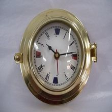 Porthole Clock Marine Wall Item Clock