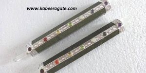 7 CHAKRA GRASS JASPER HEALING STICK