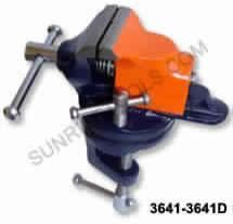 TABLE VICE CLAMP TYPE REVOLVING