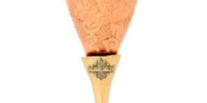 Copper Designer Champange Glass with Brass Stand