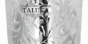 Embose Glass Silver Plated