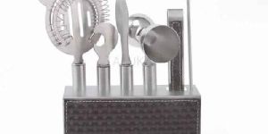 LEATHER BAR TOOL SET