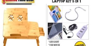 Laptop Wooden E-Table