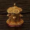 Sindoor Box with Gold Plating