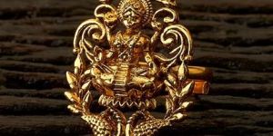 Temple Ring with Gold Plating
