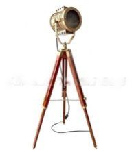 Antique LED Tripod Floor Lamp