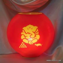 Metal Handcrafted Colourful Mosaic Glass Table Lamp