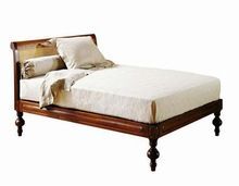 Antique Reproduction Cane Rattan Bed