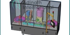 Sterile Powder Filling and Rubber Bunging Machine