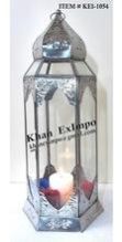 Glass Candle Holder Lantern