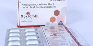 Amoxicillin, Dicloxacillin and Lactic Acid Bacillus Capsules