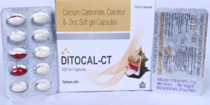 Calcium Carbonate, Calcitriol and Zinc Soft Gel Capsules