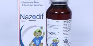 Paracetamol, Phenylephrine HCL, Chlorpheniramine Maleate Sodium Citrate and Menthol Suspension