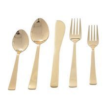 Edge Handle Flatware Set